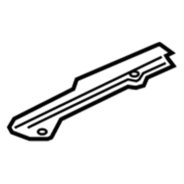 GM 39133423 Upper Weatherstrip, Rear Driver Side
