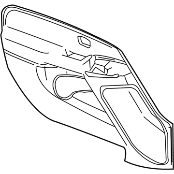GMC Door Armrest - 16638921