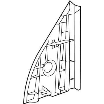Chevy Aveo Mirror Cover - 96468950