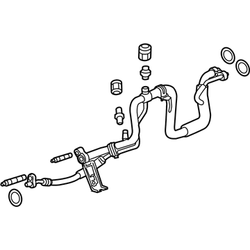 Cadillac A/C Hose - 23323370