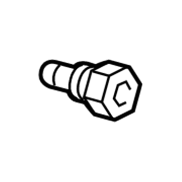 Cadillac 15781370 Radiator Drain Plug