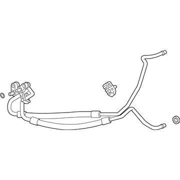 Chevy Automatic Transmission Oil Cooler Line - 42439448