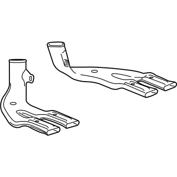 Cadillac 84199484 Rear Duct