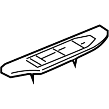 GM 20980433 Switch Bezel, Driver Side