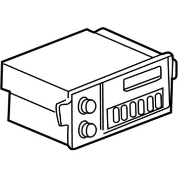 GM 10346320 Radio