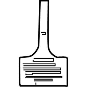 Buick 21996989 Air Bag Label