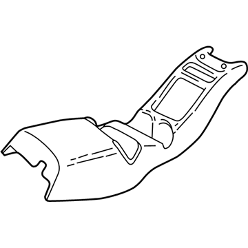 GM 15017073 Trim Plate, Beige, Front