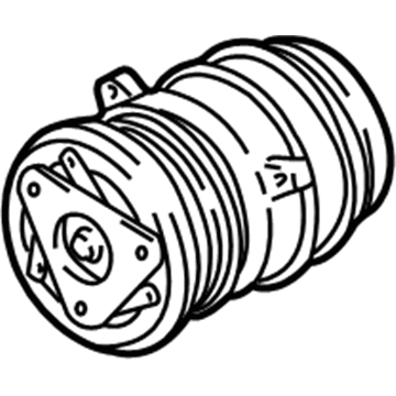 Pontiac G5 A/C Compressor - 15893103