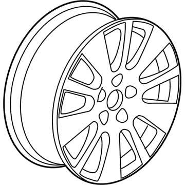 2012 Chevy Captiva Sport Spare Wheel - 9597429