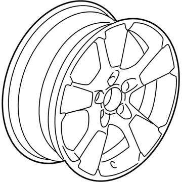 2015 Chevy Captiva Sport Spare Wheel - 22978121