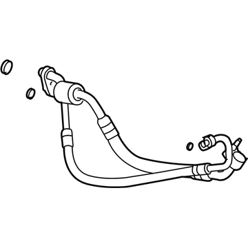 2005 Chevy Monte Carlo A/C Hose - 10344010