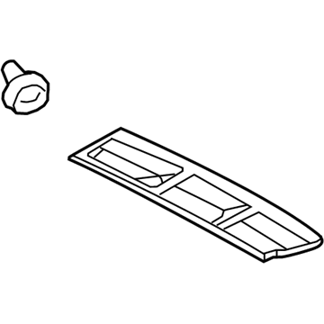 GM 23350146 Vent Grille, Front Passenger Side