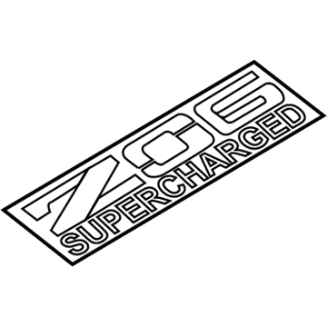 GM 22902187 Nameplate, Front Passenger Side