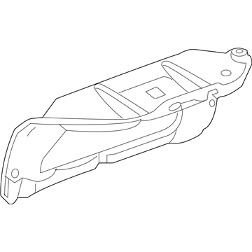 Saturn 25977727 Trunk Trim
