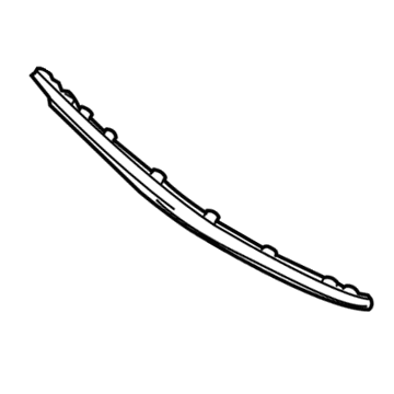 GM 13415637 Lower Deflector, Driver Side