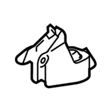 GM 13377718 Lower Bracket, Driver Side