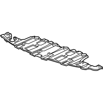 GM 13346454 Lower Shield, Front