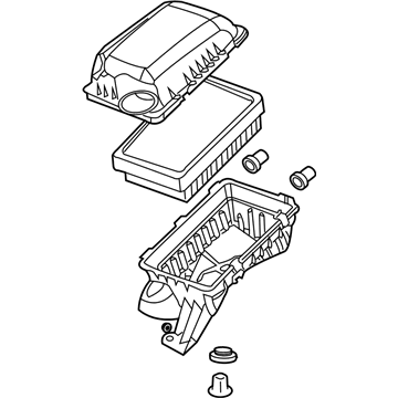Saturn 15261753 Air Cleaner Assembly