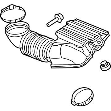 Saturn Air Intake Coupling - 15880728