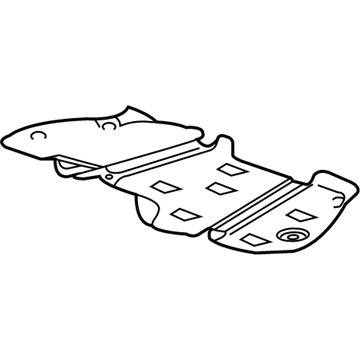 Chevy 15937666 Lower Shield