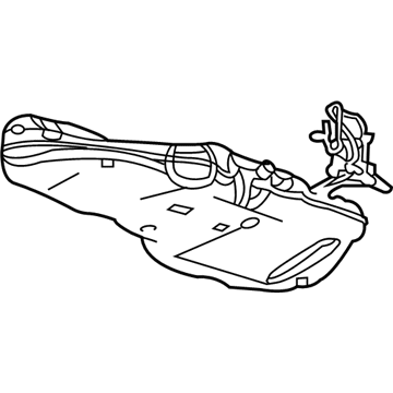 Chevy Cobalt Fuel Tank - 20834707