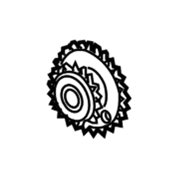 GM 12597413 Camshaft Gear, Driver Side
