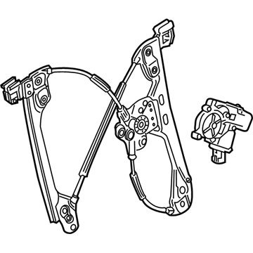 Cadillac Window Regulator - 84652667
