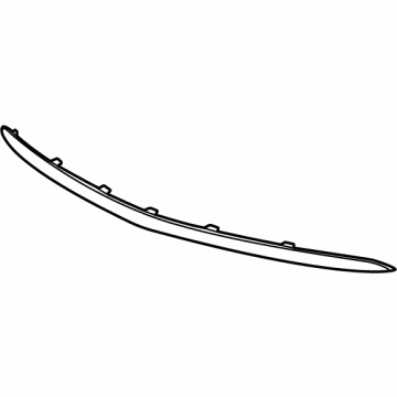 GM 84636623 Upper Molding, Black