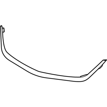 GM 84636622 Lower Molding, Silver