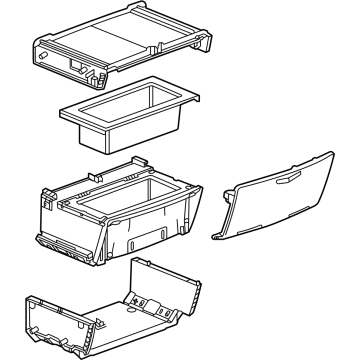 Cadillac Center Console Base - 84989198