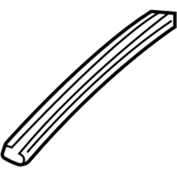 GM 12362938 Weatherstrip, Front Passenger Side