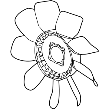 GM 15010202 Fan Blade
