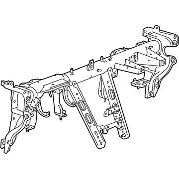 GM 22934190 Reinforcement Beam