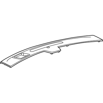 GM 23369355 Defroster Panel, Black