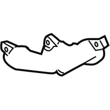 2005 Chevy Silverado 2500 HD Exhaust Heat Shield - 97333894