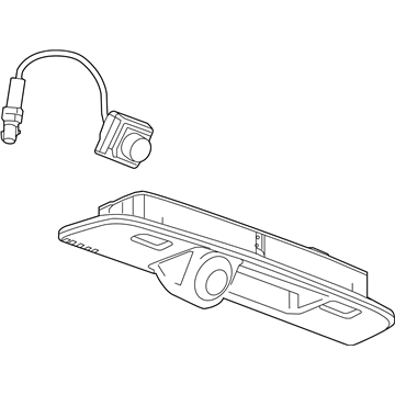 GM 84691527 License Lamp