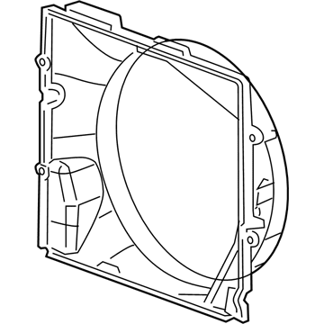 GM 89022523 Fan Shroud