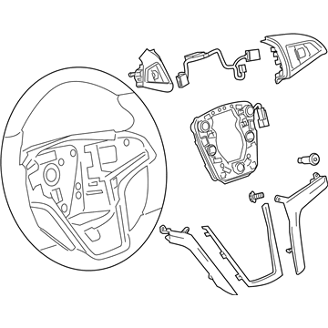 Chevy Steering Wheel - 23172682