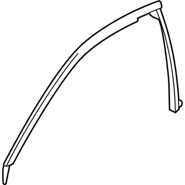 2007 Cadillac CTS Door Seal - 15889096