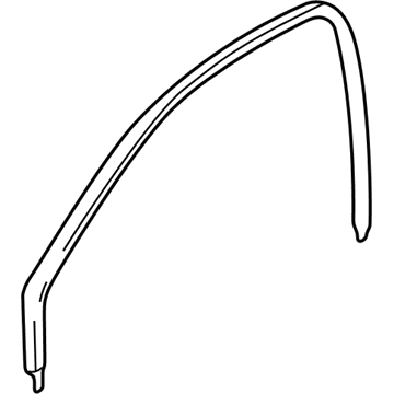 2007 Cadillac CTS Door Seal - 15293750