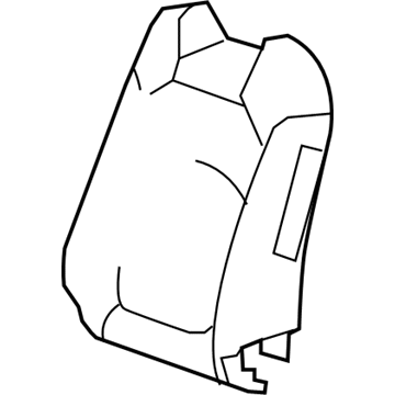 GMC 15899385 Seat Back Pad