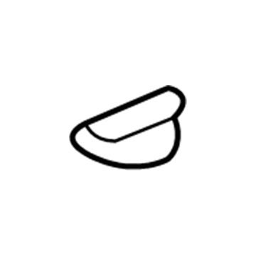 GM 22779803 Fender Seal, Front Driver Side
