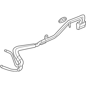 Chevy Corvette Oil Cooler Hose - 25860736