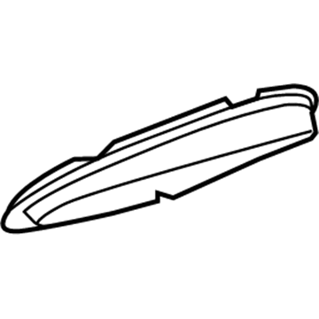 GM 22961814 Mirror Outside Gasket, Rear Passenger Side