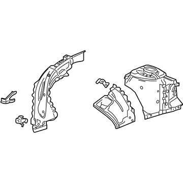 GM 84233602 Apron Assembly, Driver Side