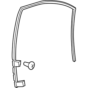 2014 Buick Enclave Weather Strip - 20944967