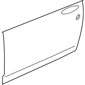 Chevy 89025272 Outer Panel