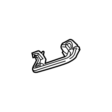 GM 84845855 Grip Handle, Jet Black, Rear Passenger Side