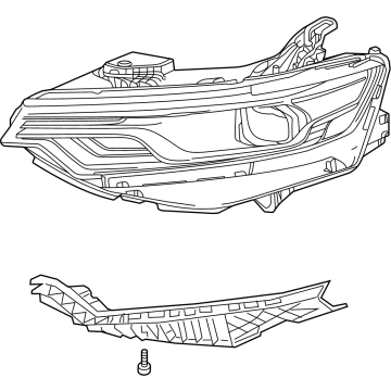 2020 Cadillac XT6 Headlight - 85000017