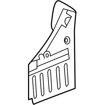 GM 84147067 Rear Reinforcement, Inner Passenger Side